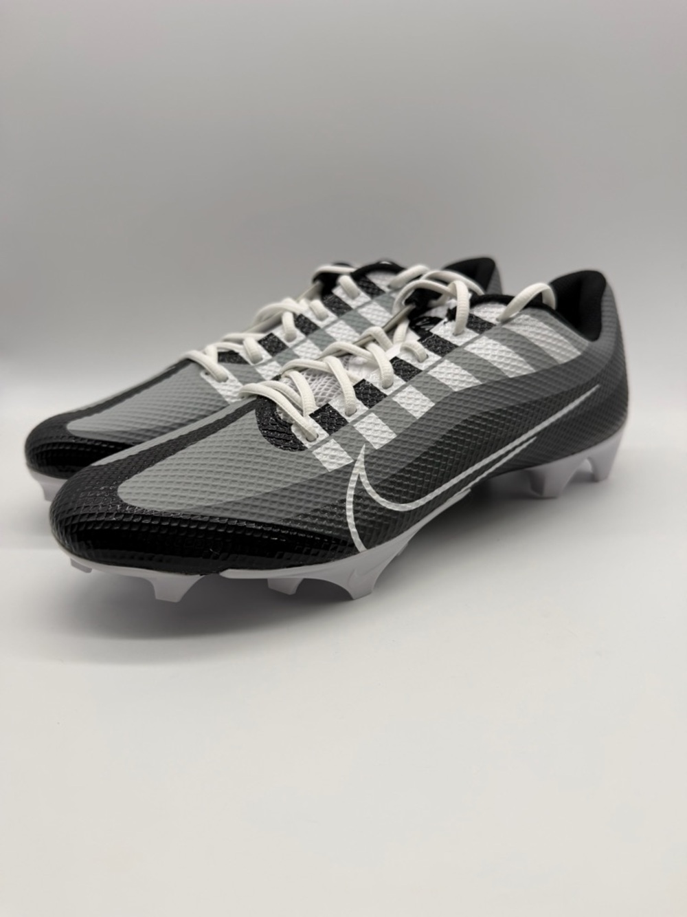 Nike Vapor Edge Speed 360 Black Smoke Gray Cleats DQ5110-001 Size 12